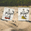 Asilda Store lapel pins in original packaging