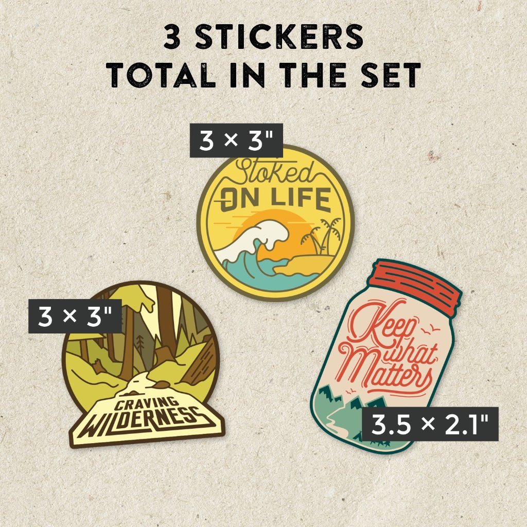 Adventure Sticker Set #3
