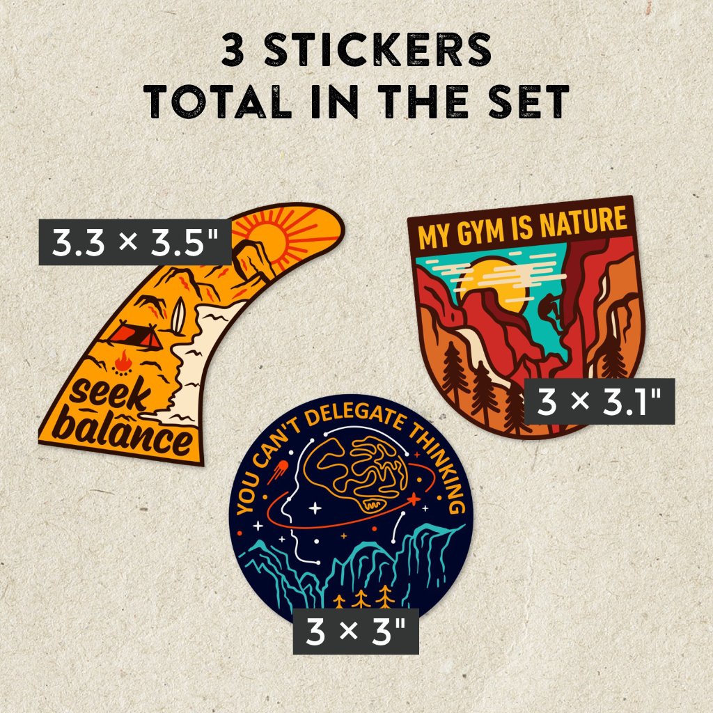 Adventure Sticker Set #4