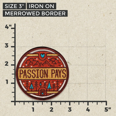 Passion Pays - Photo Multicolor Patch