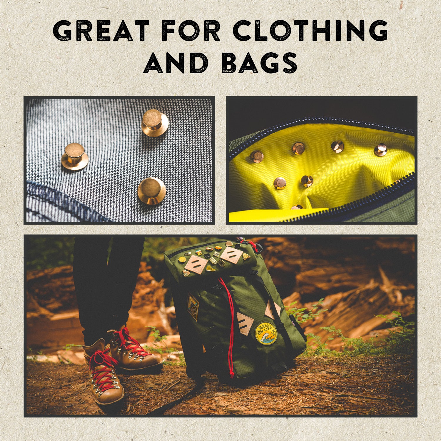 Deluxe Pin Locks. Pack of 10