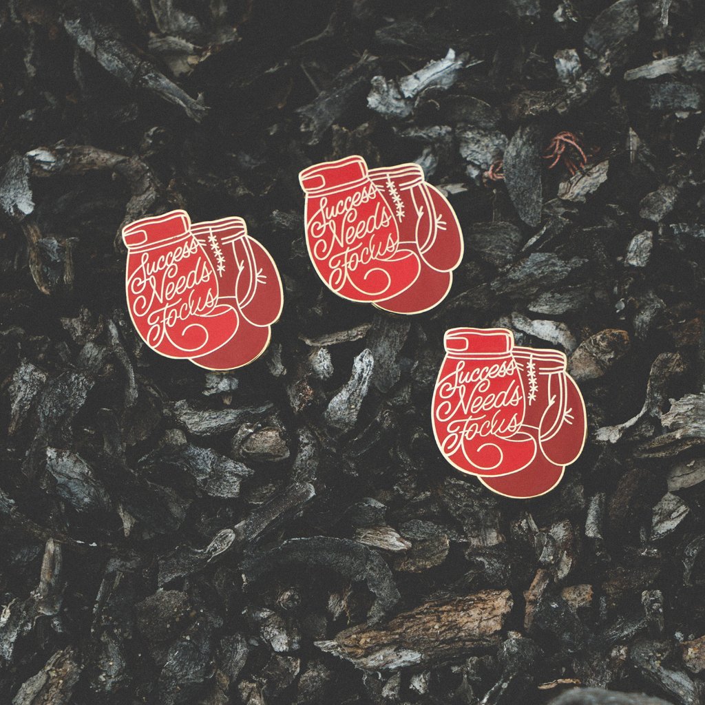 Success Needs Focus Pin