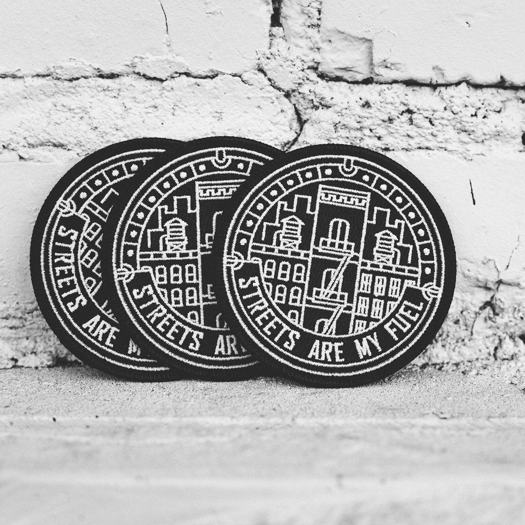 Streets Are My Fuel Patch. Glow in the Dark