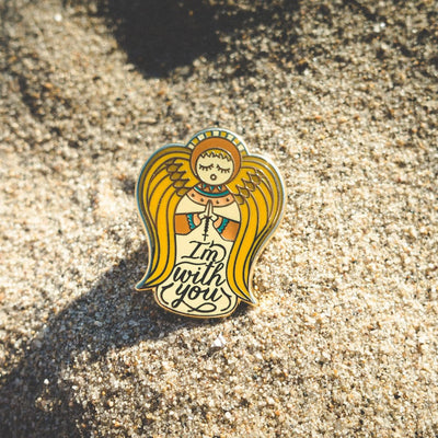 I'm With You Pin