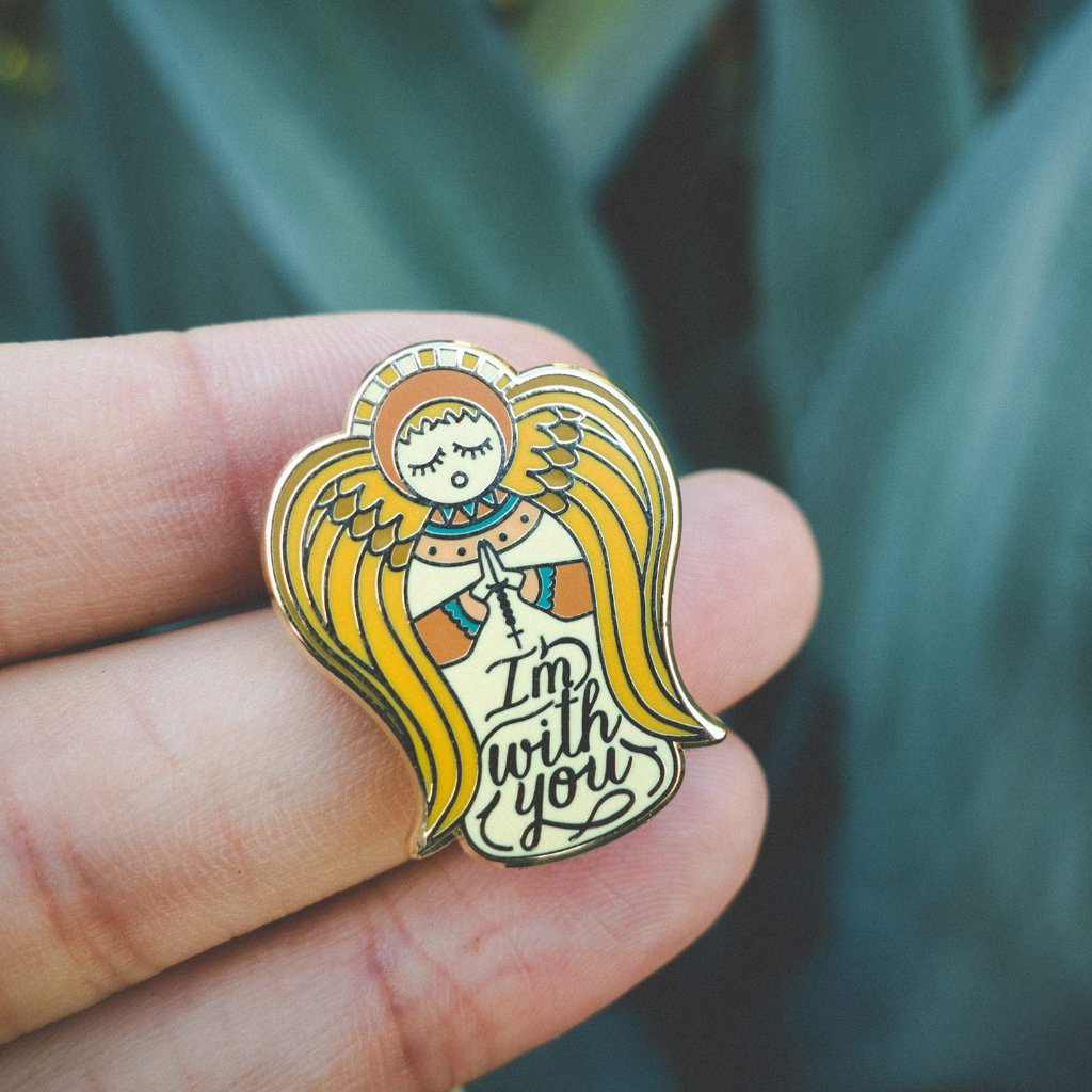 I'm With You Pin