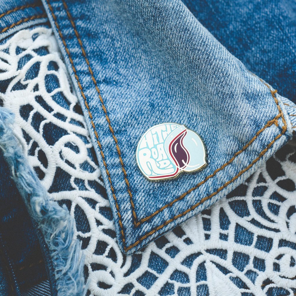Hit The Road Pin
