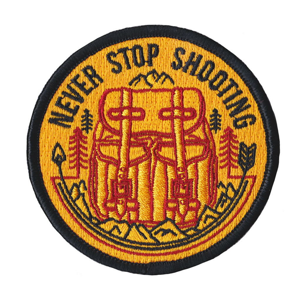 Never Stop Shooting Patch