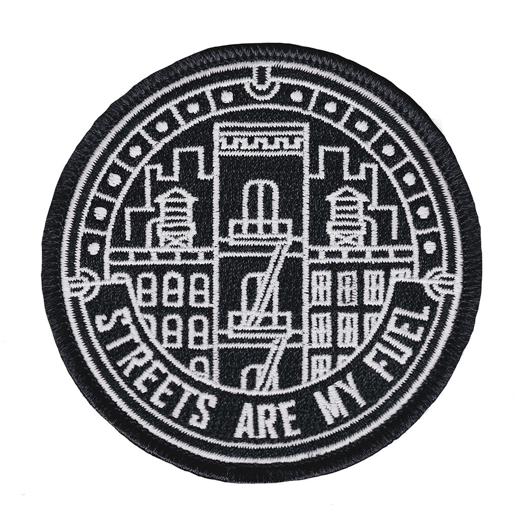 Streets Are My Fuel Patch. Glow in the Dark