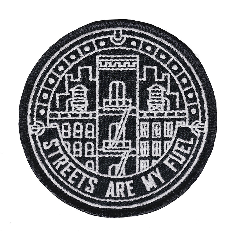 Streets Are My Fuel Patch. Glow in the Dark