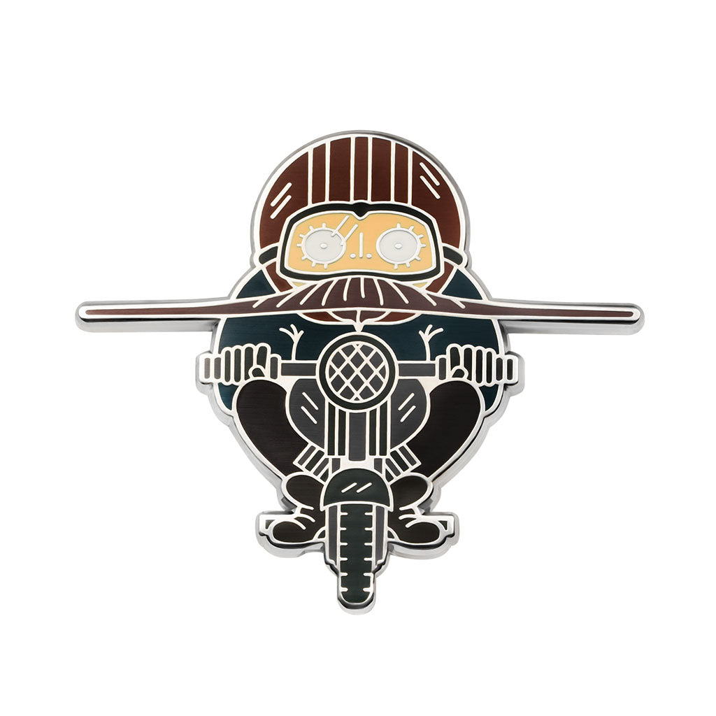Motorcyclist Pin