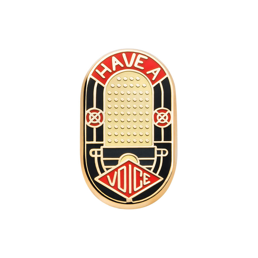 Have a Voice Pin