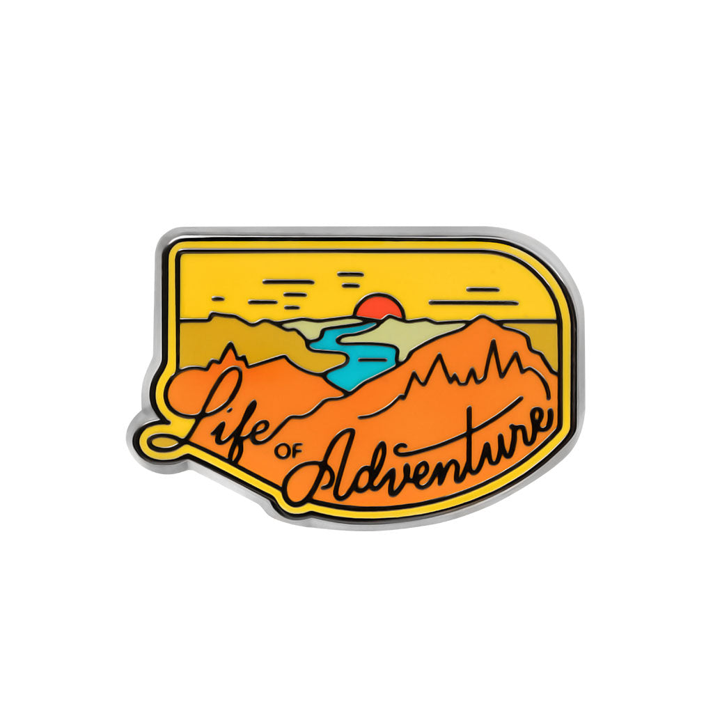 Life of Adventure Pin