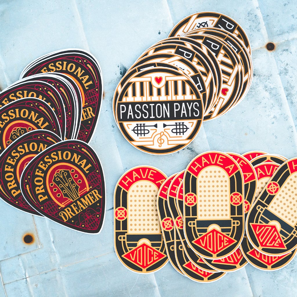 Music Sticker Set #1